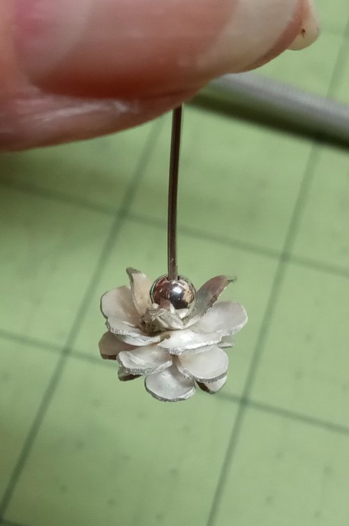 Judy Larson's Creating a Flower Stem - , Metalwork, Butane Torch, Soldering, Solder, add solder